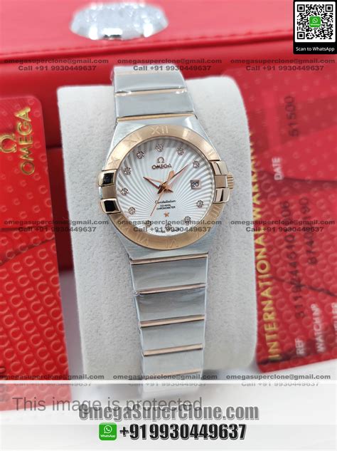 fake omega ladies watches|omega clones made in switzerland.